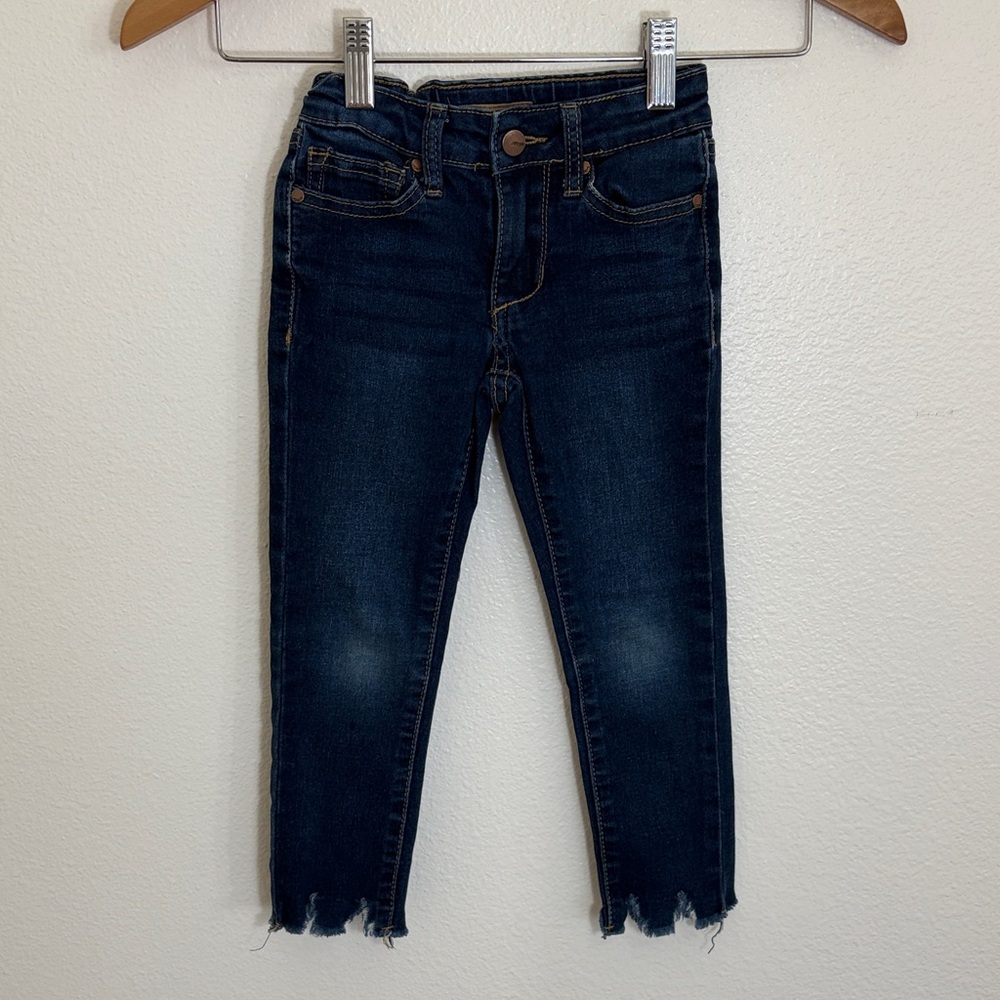 Joe’s Jeans Dark Wash Raw Hem Denim Jeans